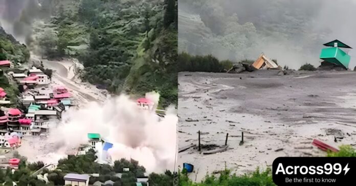Untitled design - 2025-08-27T135212.028 Cloudburst in Uttarakhand triggers flood-like situation in several areas.