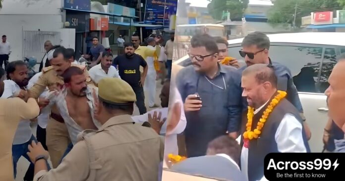 Swami Prasad Maurya attacked in Raebareli, political tensions rise.