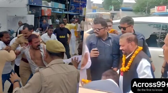 रायबरेली में स्वामी प्रसाद मौर्य पर हमला: सियासी माहौल गरमाया Swami Prasad Maurya attacked in Raebareli, political tensions rise.