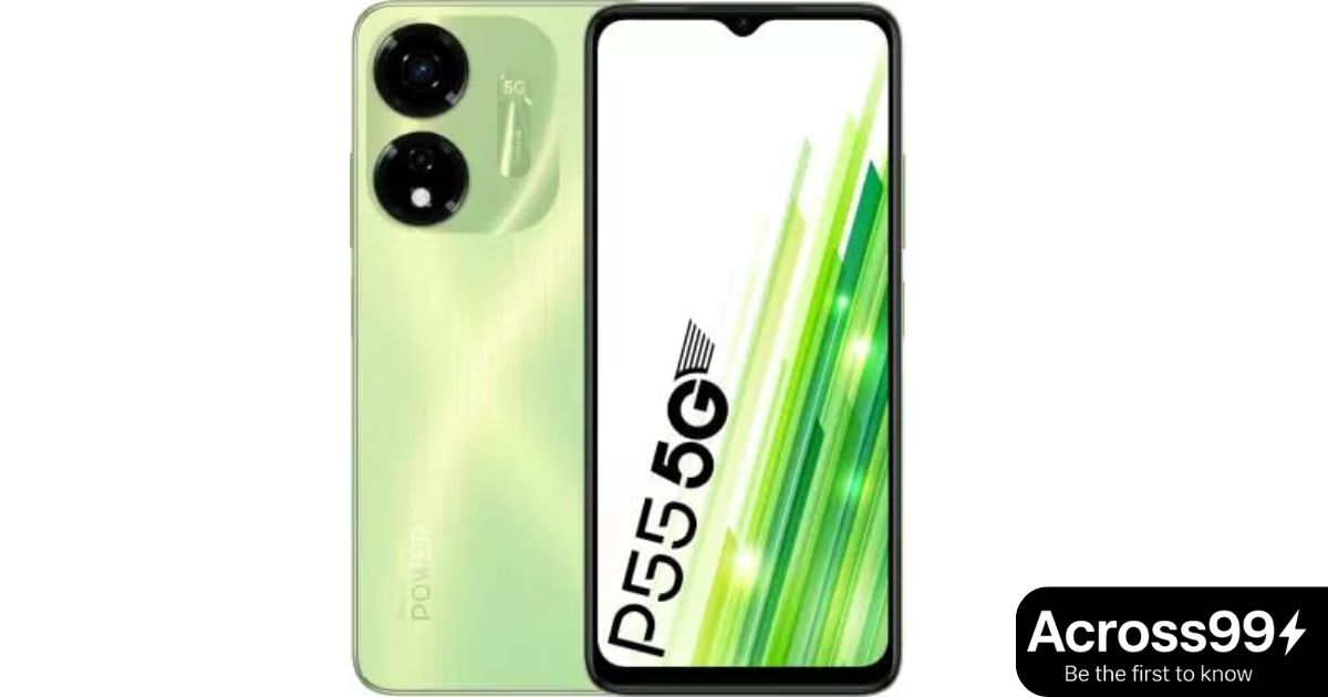 Itel P55 5G, the most affordable 5G smartphone.