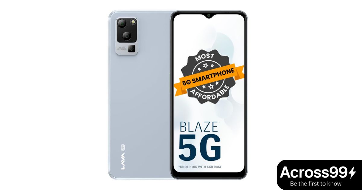 Lava Blaze 5G First Gen, India’s first budget 5G smartphone.