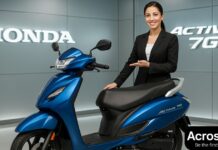 Honda Activa 7G 2025: नया डिज़ाइन, फीचर्स और कीमत Honda Activa 7G 2025 with new design, features, and updated price.