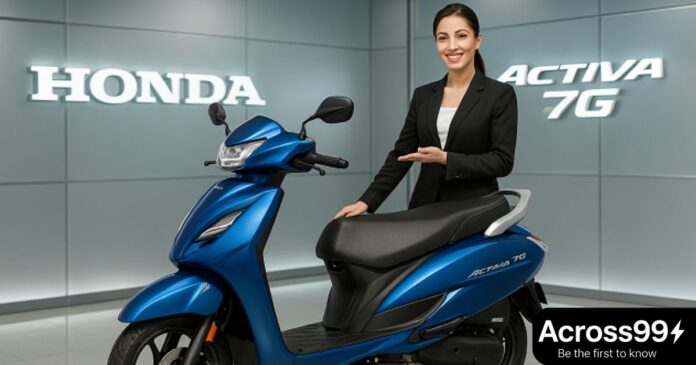 Honda Activa 7G 2025 with new design, features, and updated price.