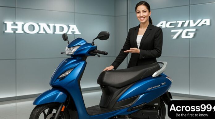 Honda Activa 7G 2025: नया डिज़ाइन, फीचर्स और कीमत Honda Activa 7G 2025 with new design, features, and updated price.