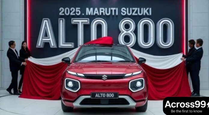 Maruti Alto 800 2025 भारत में लॉन्च, कीमत और फीचर्स के साथ पूरी जानकारी Maruti Alto 800 2025 launched in India with price and features.