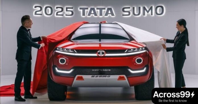 Tata Sumo 2025 with new look, features, and upgraded power.