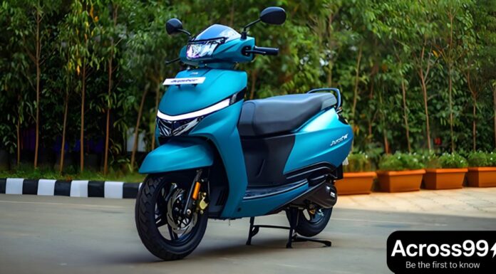 TVS Jupiter 110: Price भारत में कीमत, फीचर्स, माइलेज, स्पेसिफिकेशन्स और रिव्यू TVS Jupiter 110 price in India with features, mileage and specifications.