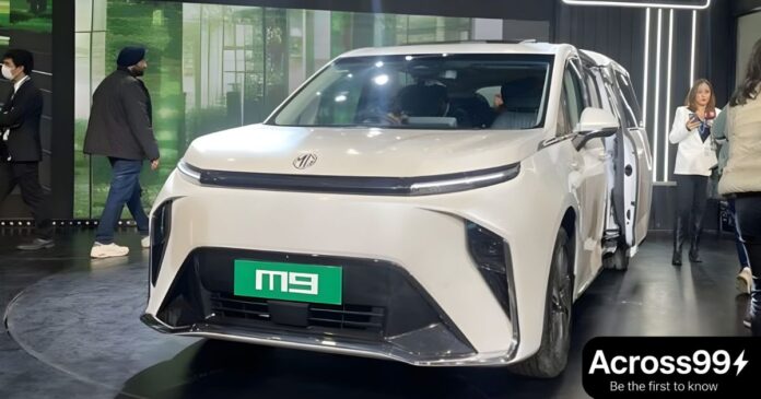 MG M9 EV launched in India with price, range, features, booking details and rivals.