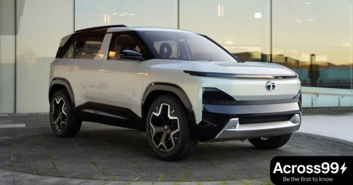 Tata Sierra EV 2025 with modern design and ICE variant comparison