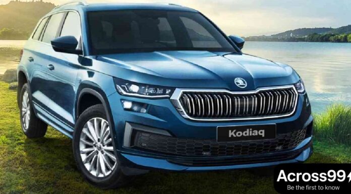 Skoda Kodiaq 2025 India: लॉन्च डेट, एक्स-शोरूम कीमत, फीचर्स और माइलेज Skoda Kodiaq 2025 luxury SUV front view in India