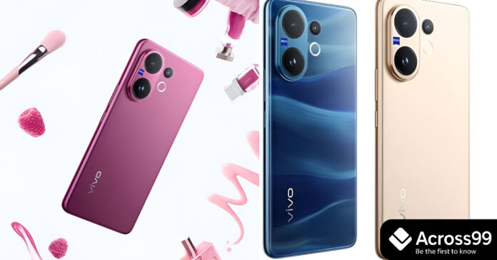 Vivo V60 5G smartphone with sleek design and large AMOLED display