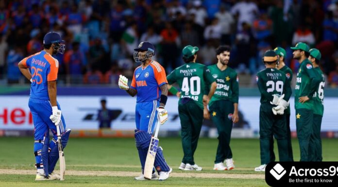 India vs Pakistan Asia Cup 2025: रोमांचक Highlights, और Handshake विवाद चर्चा में India vs Pakistan Asia Cup 2025 match action on the field.