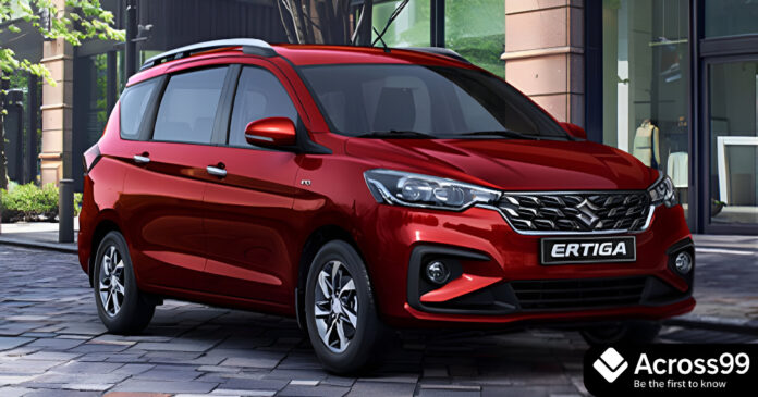 Maruti Suzuki Ertiga 2025 with new design and features