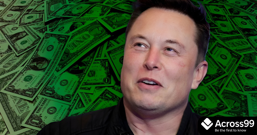 Tesla and SpaceX CEO Elon Musk addressing audience