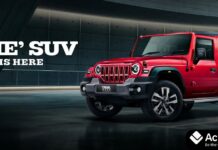 Mahindra Thar Roxx 2025: नई कीमत, जबरदस्त फीचर्स और 1.43 लाख तक की बचत Mahindra Thar Roxx 2025 SUV front view with bold design