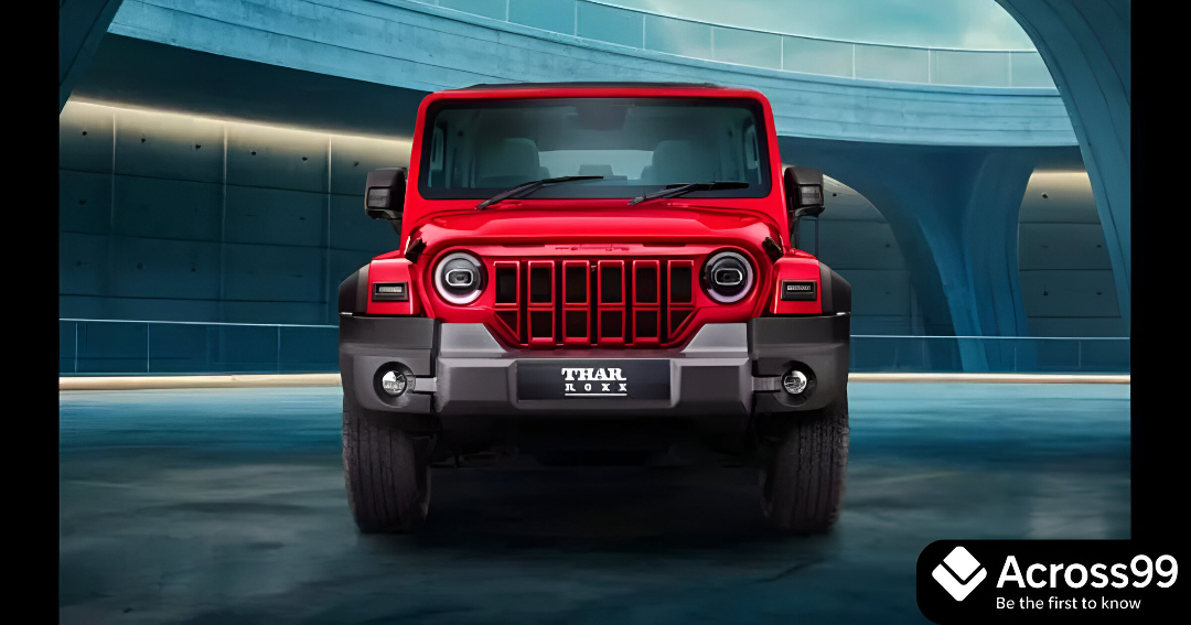 Mahindra Thar Roxx 2025 in rugged look with powerful road presence
