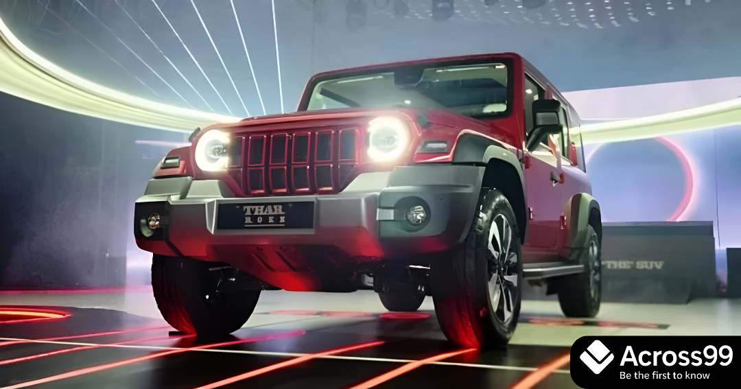 New Mahindra Thar Roxx 2025 showcasing updated features and style