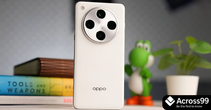 Front and back view of Oppo Find X9 and X9 Pro smartphones.