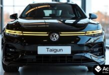 Volkswagen Taigun Facelift India 2026: Expected Launch Date, Features और Rivals Front view of Volkswagen Taigun Facelift 2026 in India