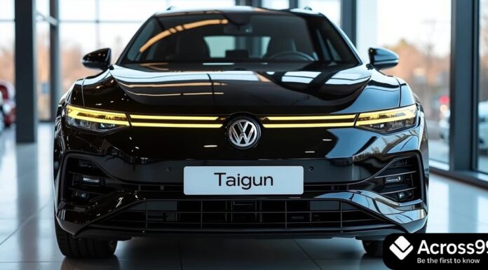 Volkswagen Taigun Facelift India 2026: Expected Launch Date, Features और Rivals Front view of Volkswagen Taigun Facelift 2026 in India