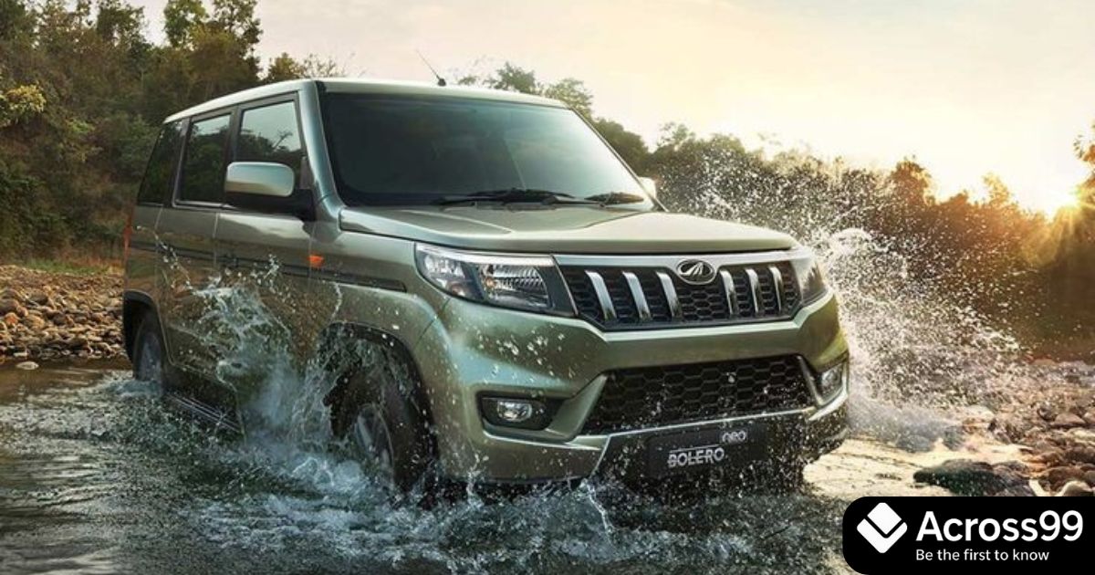 Mahindra Bolero Neo 2025 side profile showcasing rugged SUV look