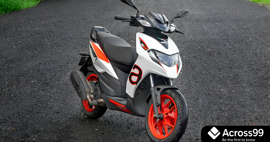 Aprilia SR 175 in RS 457 inspired colors and design
