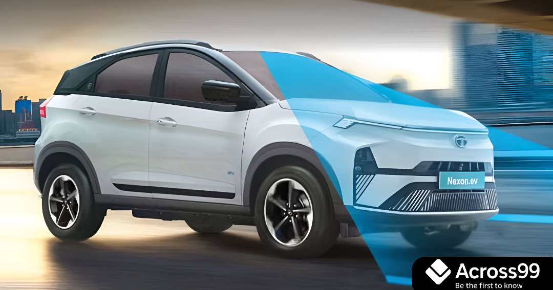 2025 Tata Nexon side profile showcasing SUV design