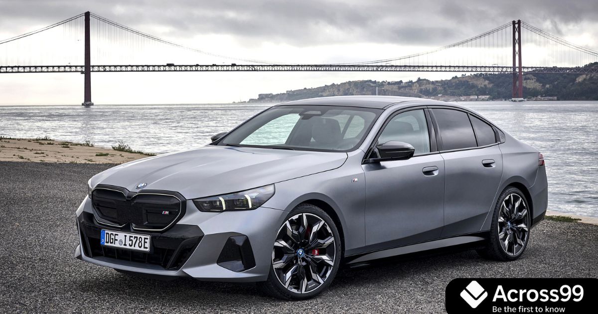 BMW i5 M60 luxury interior design