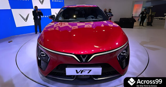 VinFast VF7 premium electric SUV front view