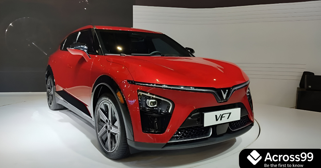 VinFast VF7 sporty and premium interior