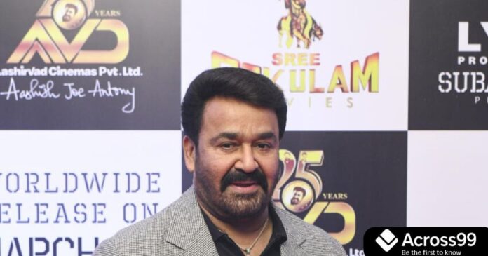 Mohanlal receiving Dadasaheb Phalke Award 2025