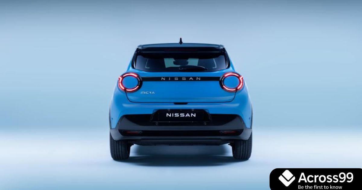 Nissan Micra EV 2025 side view with alloy wheels