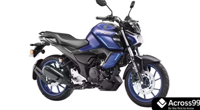 Yamaha FZ-S FI Hybrid 2025: क्यों यह बाइक है खास – डिजाइन, फीचर्स और परफॉर्मेंस Yamaha FZ-S FI Hybrid 2025 front view