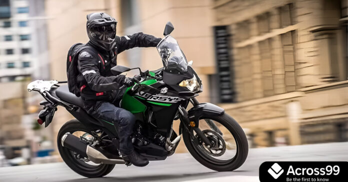 Kawasaki Versys X-300 2025 in city street view
