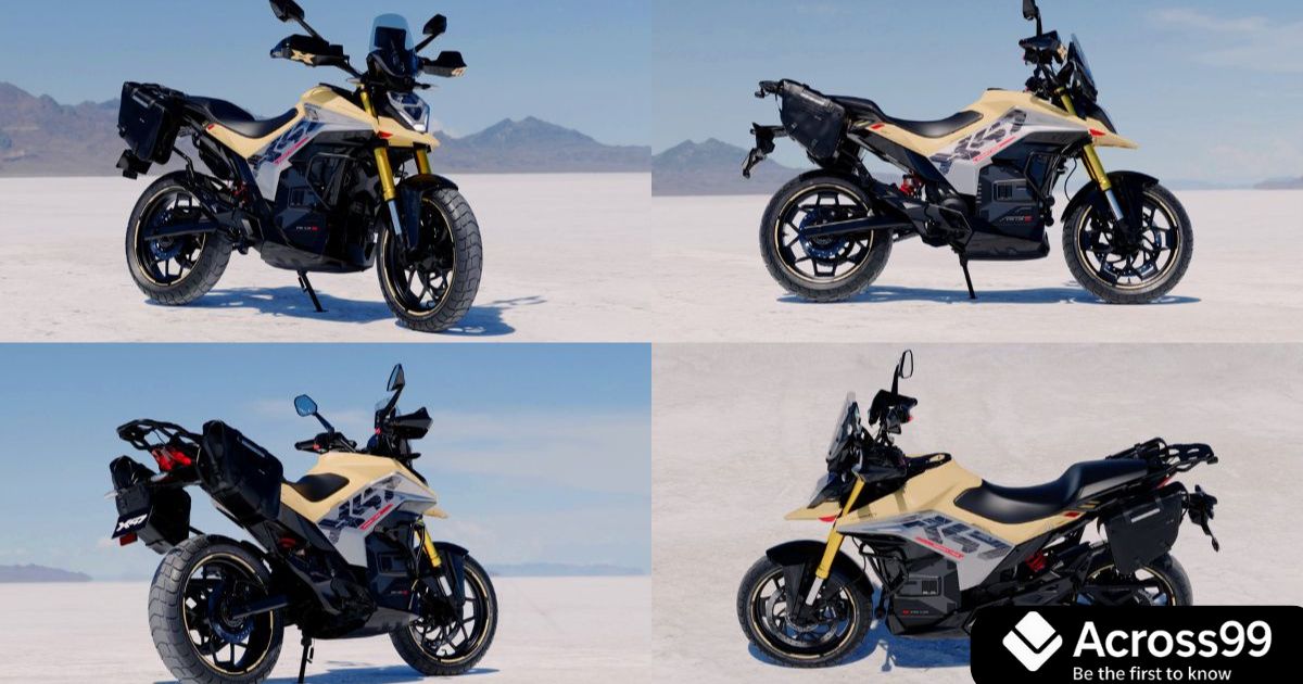 Ultraviolette X47 motorcycle showcasing battery and range specs