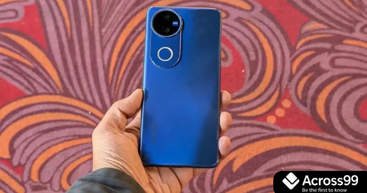 Vivo V50 5G rear view showing dual 50MP cameras