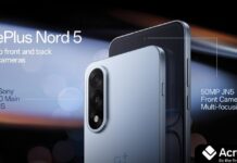 OnePlus Nord 5 अब 30,000 रुपये से कम में! 144Hz डिस्प्ले और 6,800mAh बैटरी के साथ OnePlus Nord 5 with 144Hz AMOLED display and dual rear camera