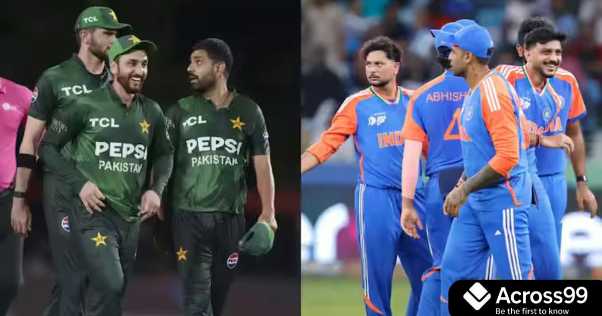 Cricket match moment: IND vs PAK, Asia Cup 2025.