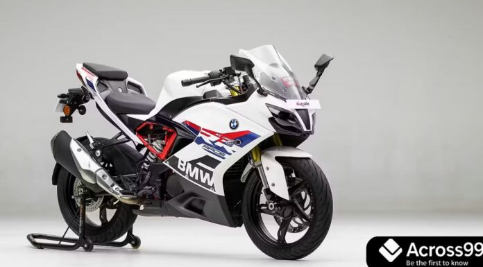 BMW G 310 RR लिमिटेड एडिशन भारत में लॉन्च: कीमत और फीचर्स जानें BMW G 310 RR Limited Edition side view in black color