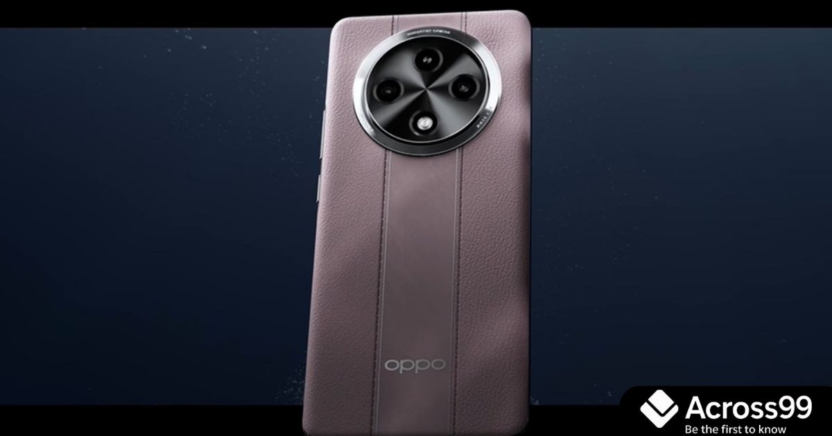 Oppo F27 Pro+ 5G side angle showcasing slim and sleek design.