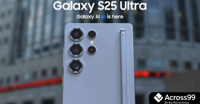 Samsung Galaxy S25 Ultra front view