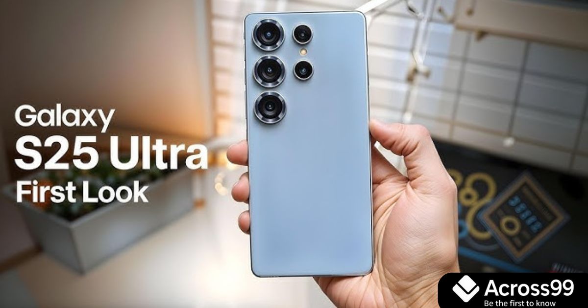 Galaxy S25 Ultra camera and back design