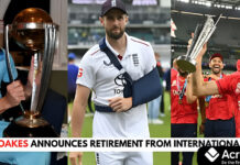 Chris Woakes ने इंटरनेशनल क्रिकेट को कहा Goodbye: यादगार पल और करियर स्टैट्स Chris Woakes celebrating on the cricket field in England jersey