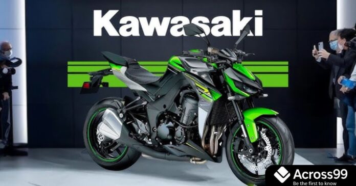 Kawasaki Z1100 2026 front view with LED headlamps