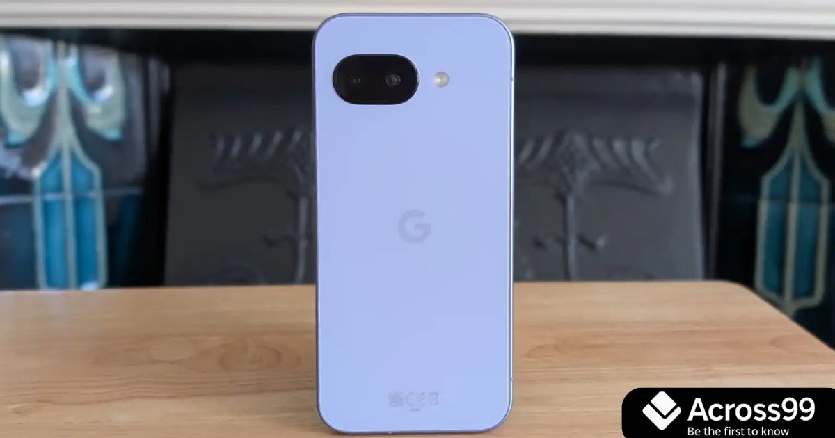 Google Pixel 10a 5G side view showing slim design