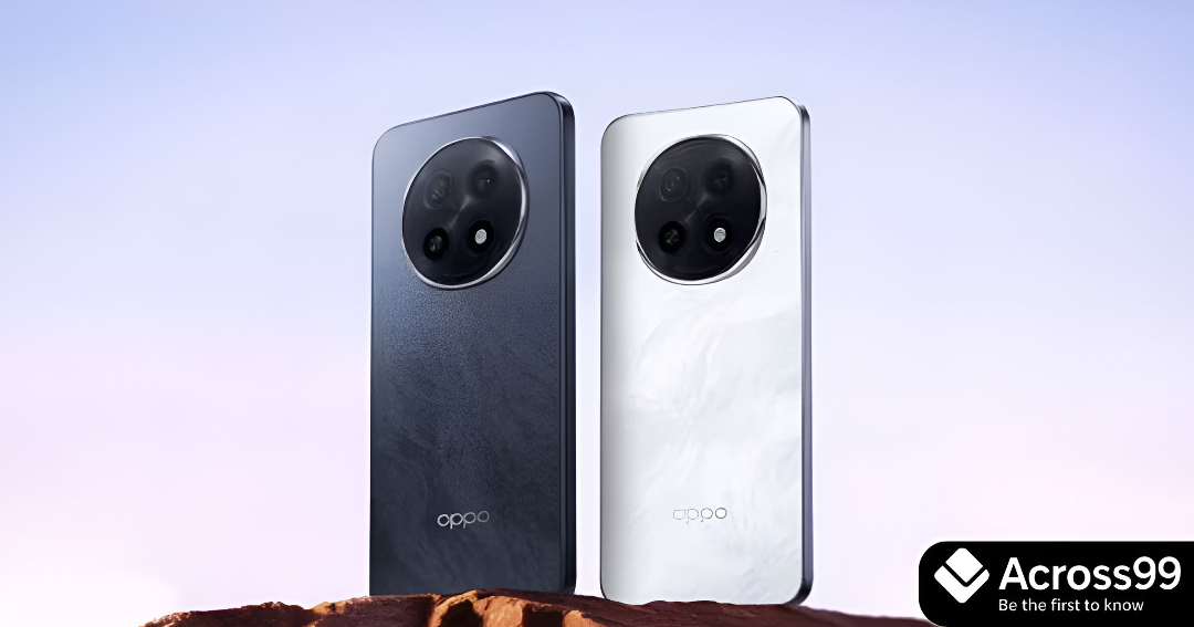 Oppo F31 5G series in gold and dark blue colors highlighting premium design and durable build.