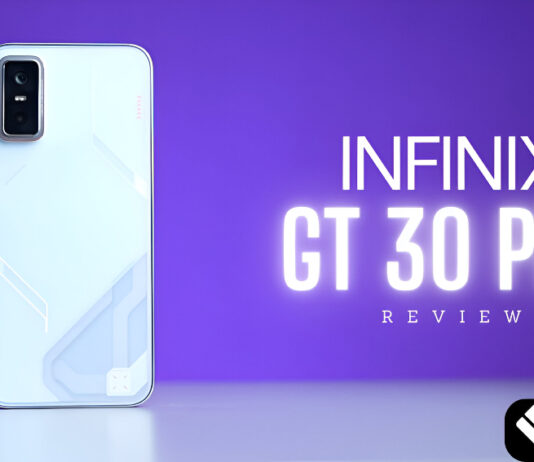 Infinix GT 30 Pro: भारत में डुअल कैमरा और 5500mAh बैटरी वाला गेमिंग स्मार्टफोन Infinix GT 30 Pro smartphone front and back view