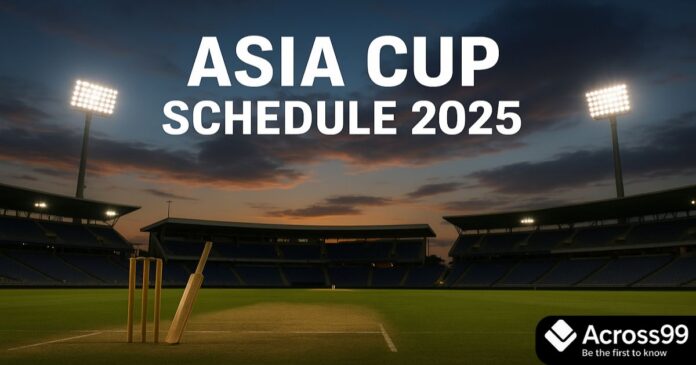 Asia Cup 2025 T20 tournament