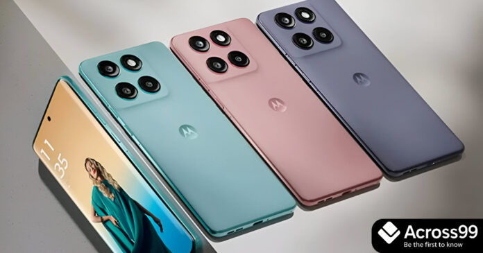 Motorola Edge 60 Fusion 5G smartphone front and back view