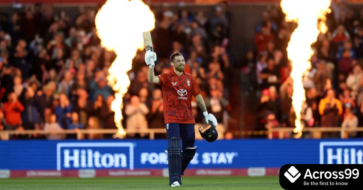 England vs South Africa T20 match featuring record-breaking partnership.
